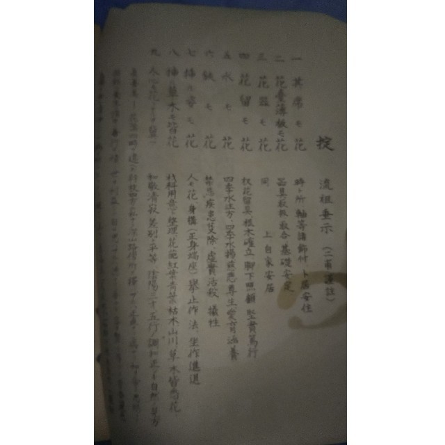 希少 非売品 未生流 いけばな 入門書 花矩図解 昭和 大正 古書 エンタメ/ホビーの本(資格/検定)の商品写真