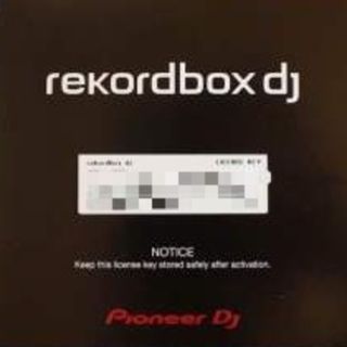 パイオニア(Pioneer)のPioneer rekordbox DJ ライセンスキー(DJコントローラー)