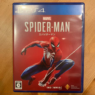 プレイステーション4(PlayStation4)のPS4  スパイダーマン SPIDER-MAN 美品 中古(家庭用ゲームソフト)