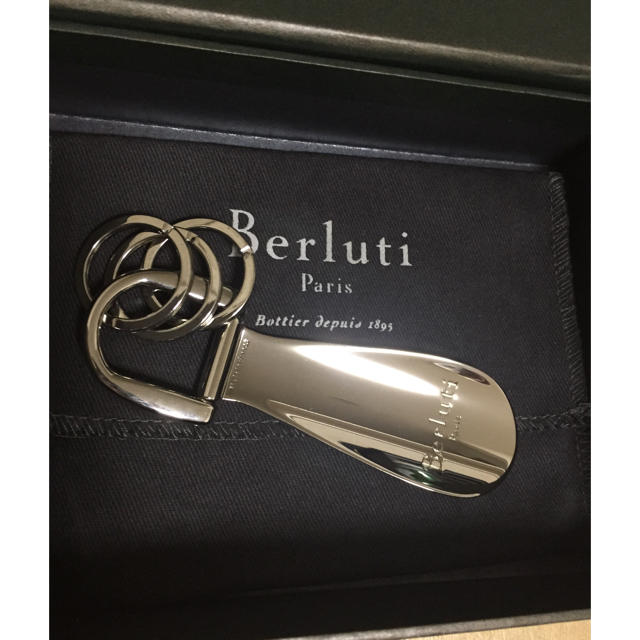 新品未使用 ベルルッティ Berluti 靴ベラ キーリング