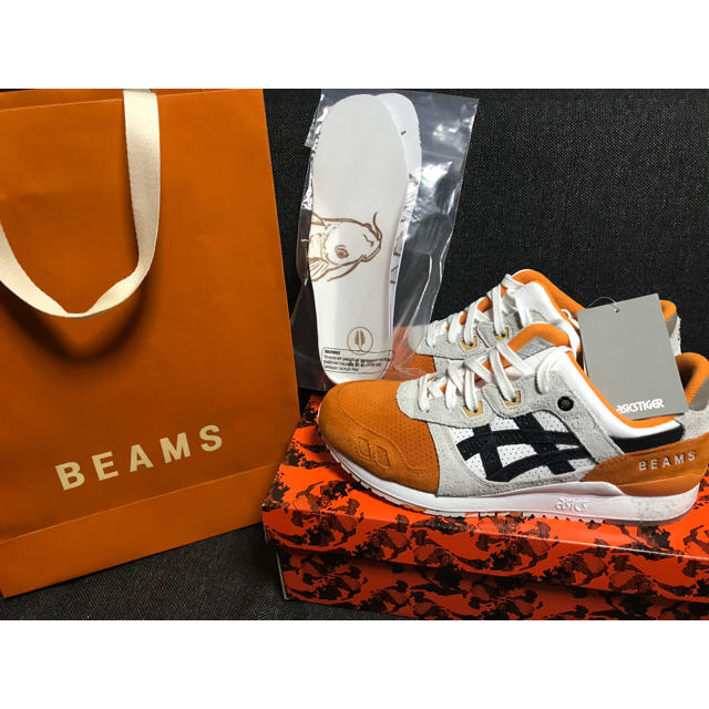 asics(アシックス)のasics GEL-LYTE III AFEW BEAMS ORANGE 鯉 メンズの靴/シューズ(スニーカー)の商品写真