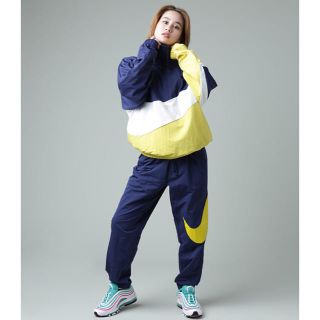 ナイキ(NIKE)のNIKE アノラックジャケット セットアップ Sサイズ(ナイロンジャケット)