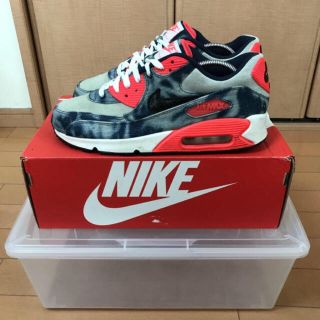 ナイキ(NIKE)のair max 90 denim atmos(スニーカー)