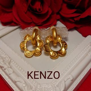 ケンゾー(KENZO)のKENZO お花イヤリング(イヤリング)