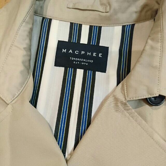 MACPHEE(マカフィー)のマカフィー トレンチコート 38                  レディースのジャケット/アウター(トレンチコート)の商品写真