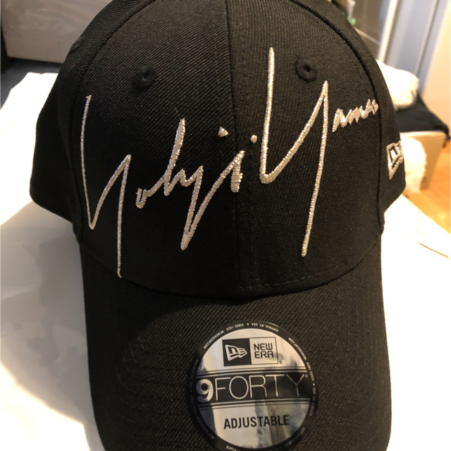 Yohji Yamamoto(ヨウジヤマモト)の坂道46様専用 YY LOGO ZOOM UP 9FORTY CAP / BK メンズの帽子(キャップ)の商品写真