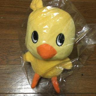 ニッシンショクヒン(日清食品)の【未使用】ひよこちゃん ぬいぐるみ(キャラクターグッズ)