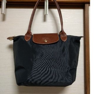 ロンシャン(LONGCHAMP)の※EMK様専用※ロンシャン　トートバック（M）ブラック(トートバッグ)