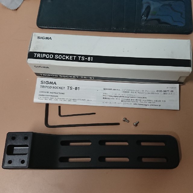 SIGMA TRIPOD SOCKET TS-81 レンズフットカメラ