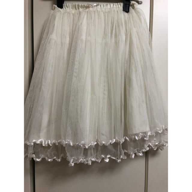 ISBIT(アイズビット)のISBIT チュールレース ミニスカート レディースのスカート(ミニスカート)の商品写真