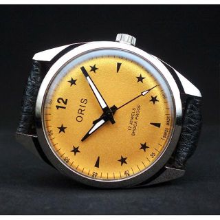 オリス(ORIS)の【OH済】ORIS オリス ヴィンテージ 手巻き時計  2018.10 OH済(腕時計(アナログ))