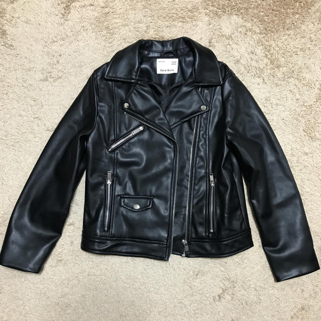 ZARA KIDS(ザラキッズ)のザラ キッズ ライダース レディースのジャケット/アウター(ライダースジャケット)の商品写真