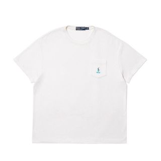 ラルフローレン(Ralph Lauren)のPALACE/Ralph Lauren Waffle Pocket Tee 白M(Tシャツ/カットソー(半袖/袖なし))