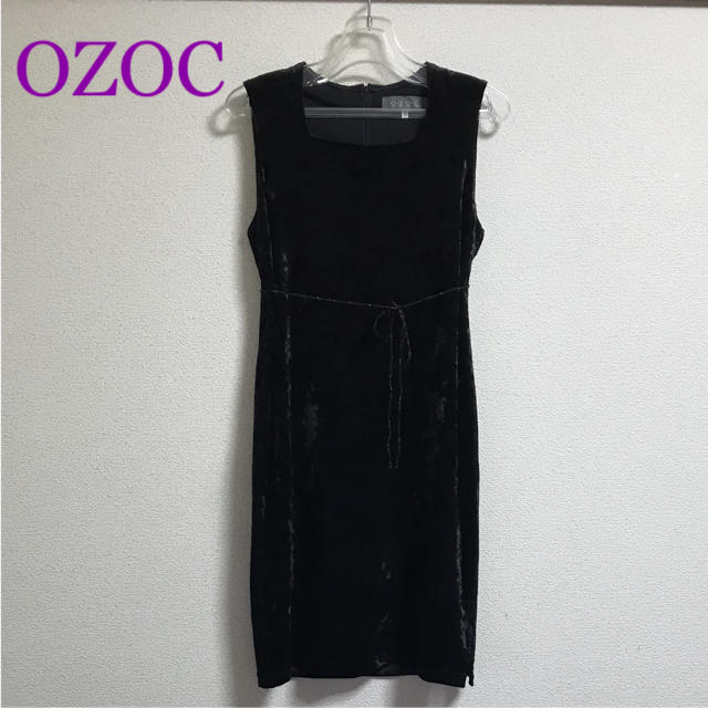 OZOC(オゾック)のオゾック ベロアワンピース レディースのワンピース(ひざ丈ワンピース)の商品写真