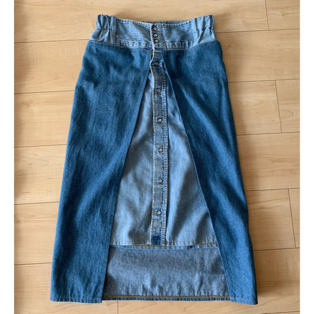 JOURNAL STANDARD(ジャーナルスタンダード)の77circa リメイクデニムスカート レディースのパンツ(デニム/ジーンズ)の商品写真