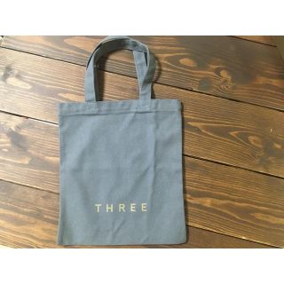 スリー(THREE)のTHREE ノベルティバッグ(トートバッグ)