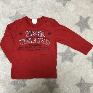 ディーゼル(DIESEL)のDIESEL baby ロゴロンT(シャツ/カットソー)