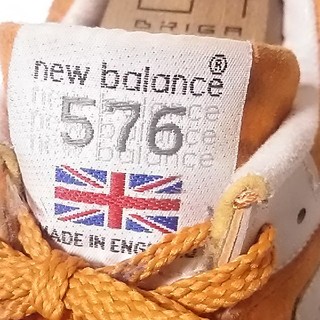 ニューバランス(New Balance)の
定3万名作イングランド製!ニューバランス576レザースニーカービンテージ！
(スニーカー)
