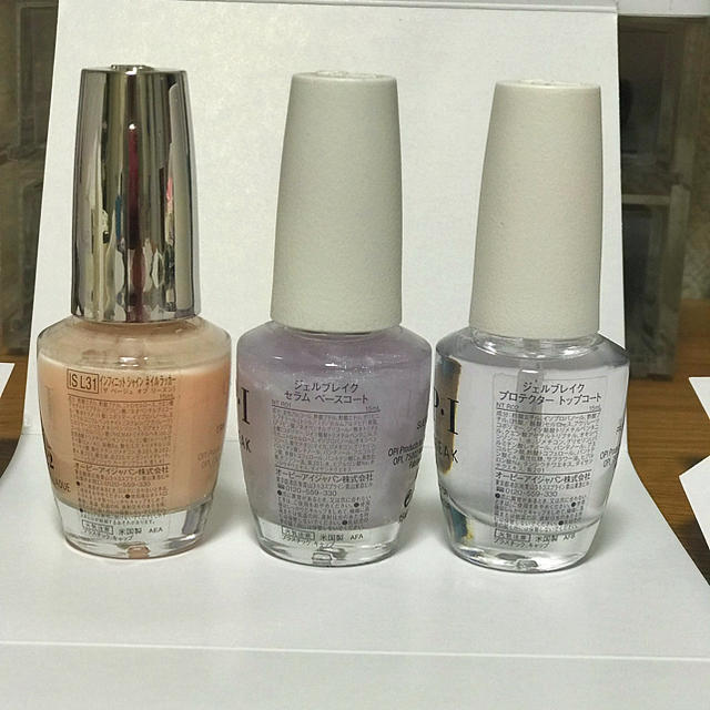 OPI ジェルブレイク&インフィニットシャイン 3本セット 2