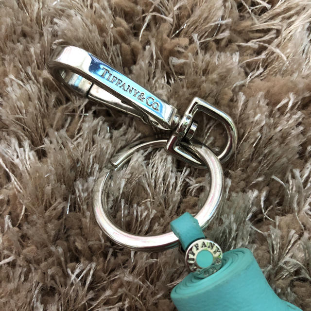 Tiffany & Co. - 正規品 ティファニー レザー タッセル チャーム