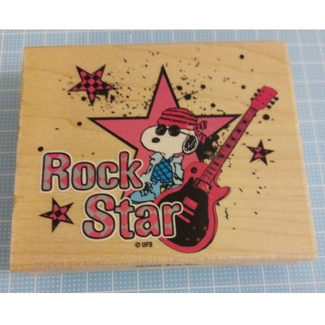 Snoopy お値下げ スヌーピー ラバースタンプ Rock Starの通販 By Honuhana S Shop スヌーピーならラクマ