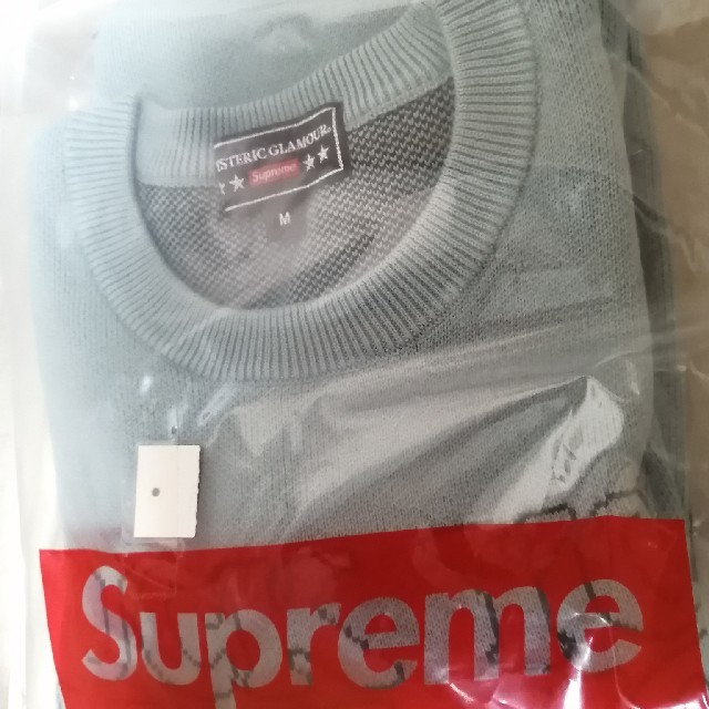 Supreme(シュプリーム)の国内正規品m込み fuck you sweater　新品 メンズのトップス(ニット/セーター)の商品写真