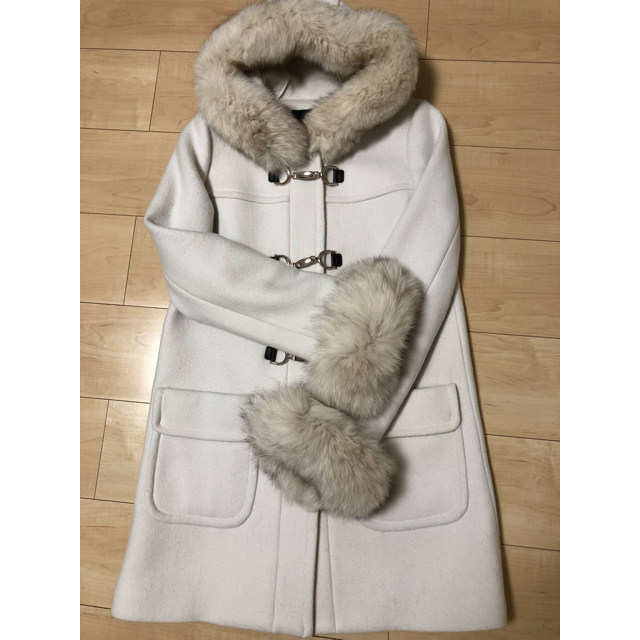 売切り値下げJUSGLITTY*ダッフルコート☆White | tradexautomotive.com