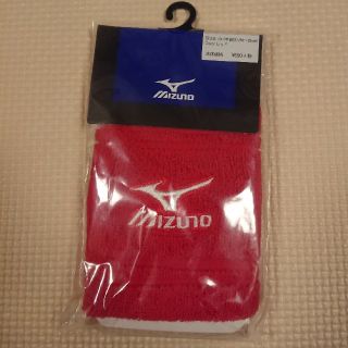 ミズノ(MIZUNO)のぽっちゃん専用 MIZUNOリストバンド赤(その他)