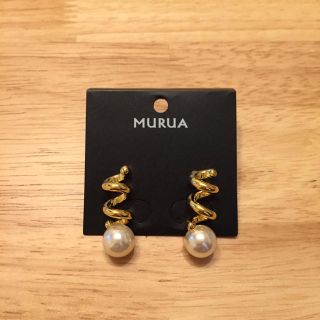 ムルーア(MURUA)の(新品未使用) MURUA ピアス ゴールド(ピアス)