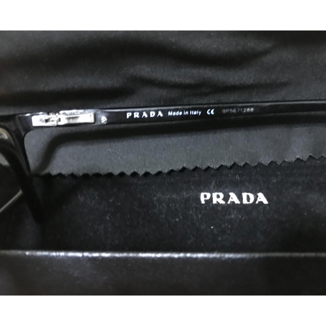 PRADA(プラダ)のaiさま専用 プラダ PRADA  伊達眼鏡   レディースのファッション小物(サングラス/メガネ)の商品写真