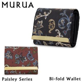 ムルーア(MURUA)のMURUA ペイズリー柄財布(財布)