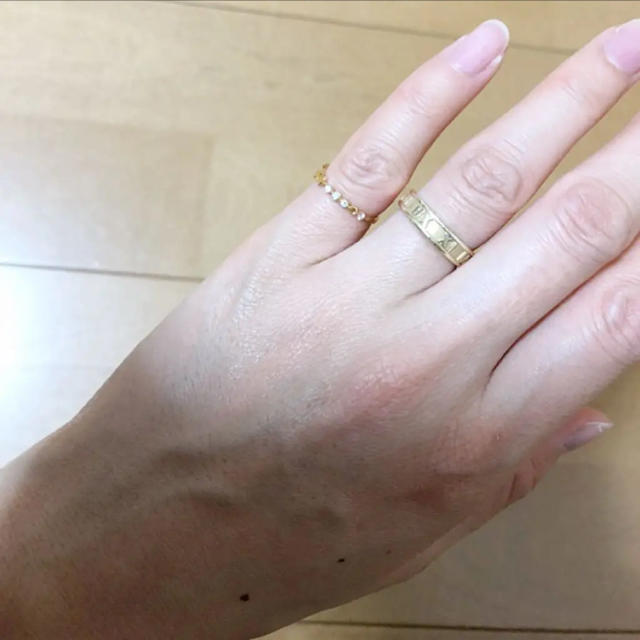 STAR JEWELRY(スタージュエリー)のスタージュエリー ♡k18ピンキーリング#4 レディースのアクセサリー(リング(指輪))の商品写真