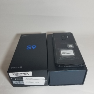 エーユー(au)の【新品未使用】Galaxy S9 SCV38 Simフリー(スマートフォン本体)