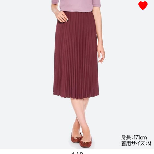 UNIQLO(ユニクロ)の値下げ！新品！UNIQLO プリーツスカート レディースのスカート(その他)の商品写真