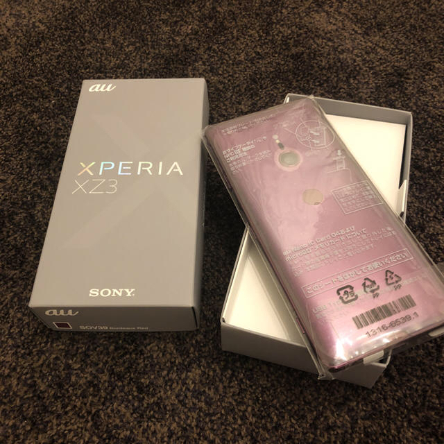 （001）Xperia XZ3 SOV39 ()　SIMロック解除済