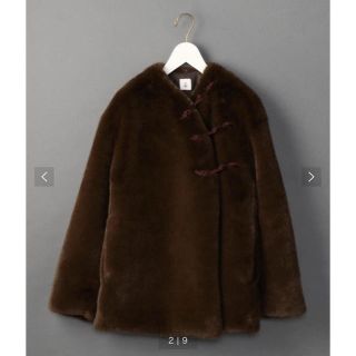 ビューティアンドユースユナイテッドアローズ(BEAUTY&YOUTH UNITED ARROWS)の6 FAKE FUR CHINA OUTER/コート(毛皮/ファーコート)