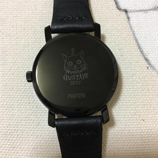 ヒグチユウコ●完売品 ギュスターヴくん 腕時計 black ヒグチユウコ●完売品 ギュスターヴくん 腕時計 black
