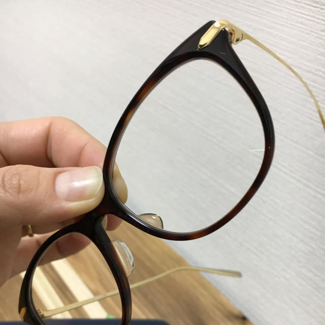 Ayame(アヤメ)のエナロイド  度なし enarloid べっ甲メガネ オリバーピープル レディースのファッション小物(サングラス/メガネ)の商品写真