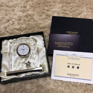 ミキモト(MIKIMOTO)の⭐︎はみ様専用⭐︎ミキモト 置時計 未使用(置時計)