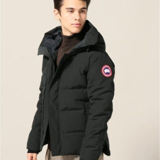 カナダグース(CANADA GOOSE)のカナダグース マクミラン xs ブラック フリークスストア 自身購入 正規品(ダウンジャケット)