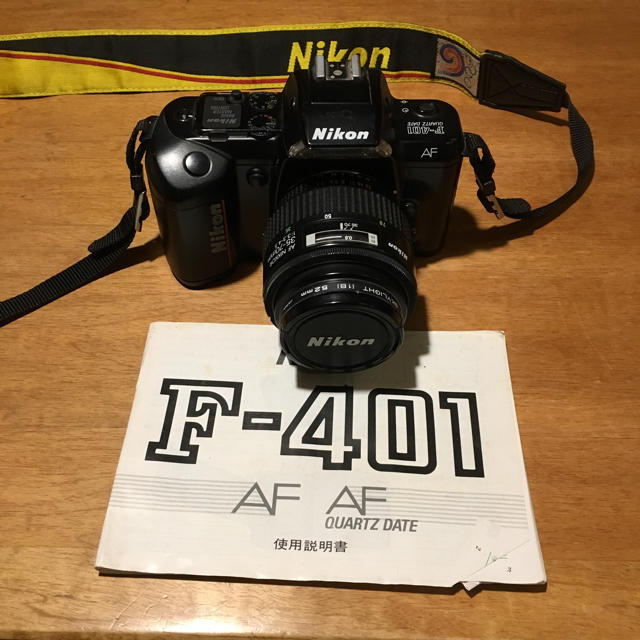 Nikon(ニコン)のNikon F-401 一眼レフカメラ 望遠レンズ付き スマホ/家電/カメラのカメラ(フィルムカメラ)の商品写真