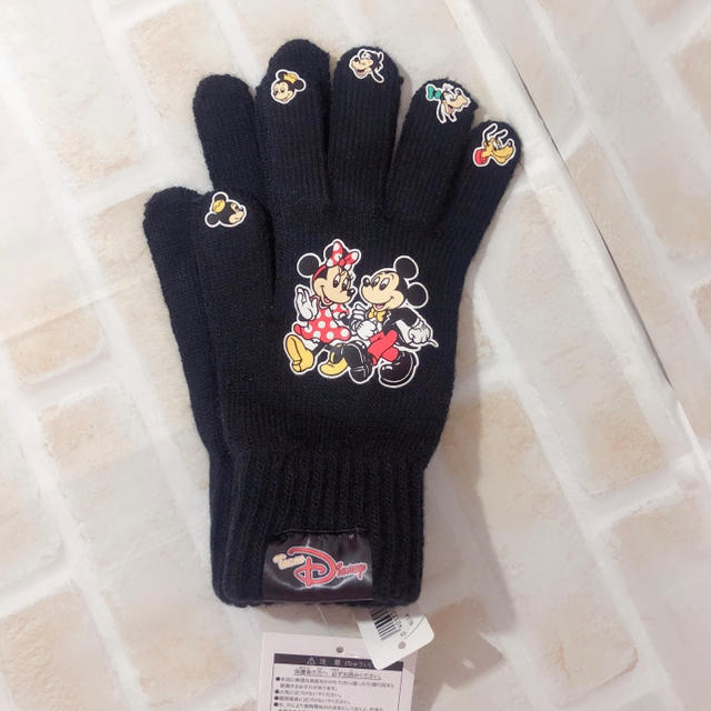 Disney(ディズニー)のディズニー 手袋 チームディズニー レディースのファッション小物(手袋)の商品写真