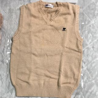 クレージュ(Courreges)のクレージュ●ニットベスト●学生、OL●新品(ベスト/ジレ)