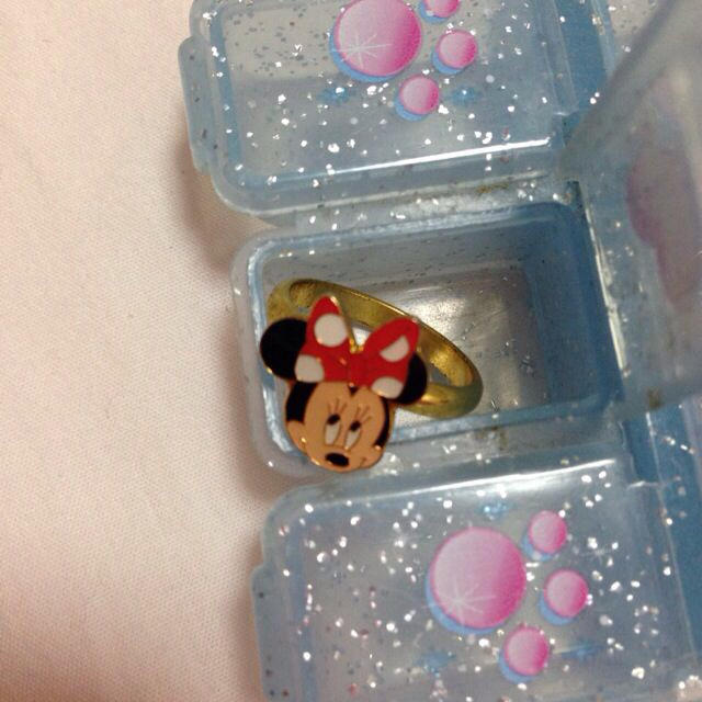 Disney(ディズニー)のミニーちゃん 指輪 レディースのアクセサリー(リング(指輪))の商品写真