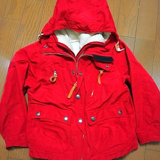 フリークスストア(FREAK'S STORE)のFREAKS STORE  マウンテンパーカ赤kids(ジャケット/上着)