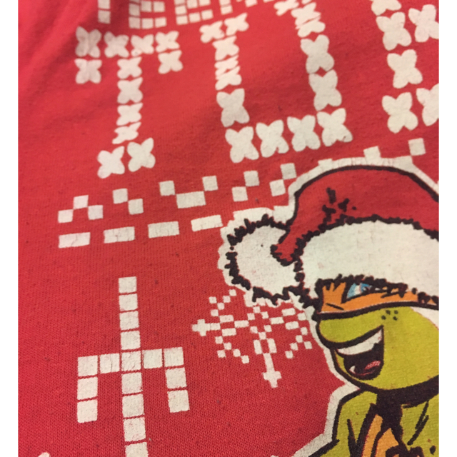 激レア‼︎ ティーンエイジ ミュータント 忍者タートルズ クリスマスTシャツ 3