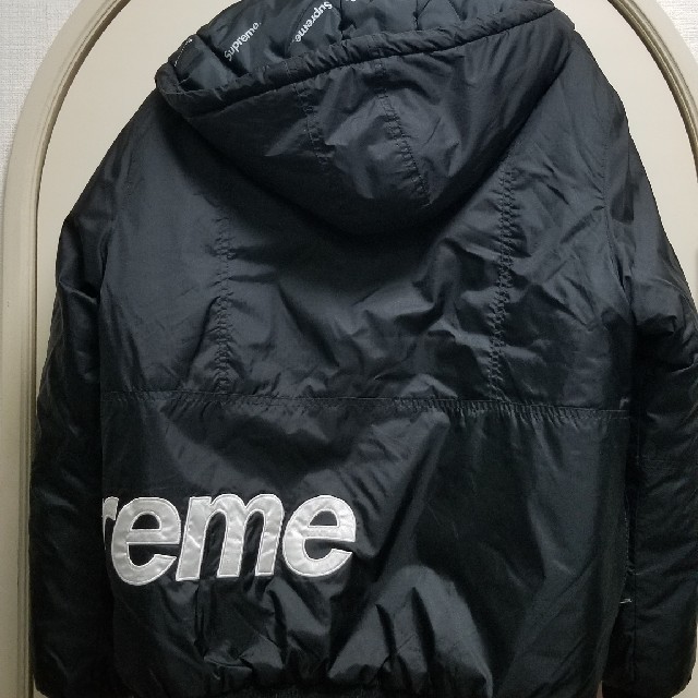 SUPREME sideline side logo parka 黒 16aw SUPREME sideline side logo parka 黒 16aw