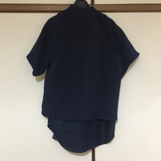 nontokyo メッシュデニムトップス レディースのトップス(Tシャツ(半袖/袖なし))の商品写真