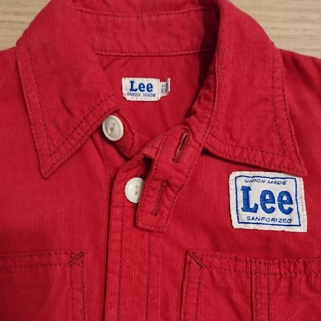 Lee(リー)の【美品】Lee コーデュロイワンピース 110 女の子 キッズ/ベビー/マタニティのキッズ服女の子用(90cm~)(ワンピース)の商品写真