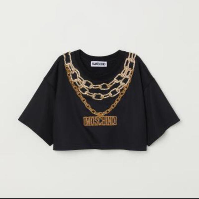 最安完売♡h&m moschino モスキーノコラボTシャツxs